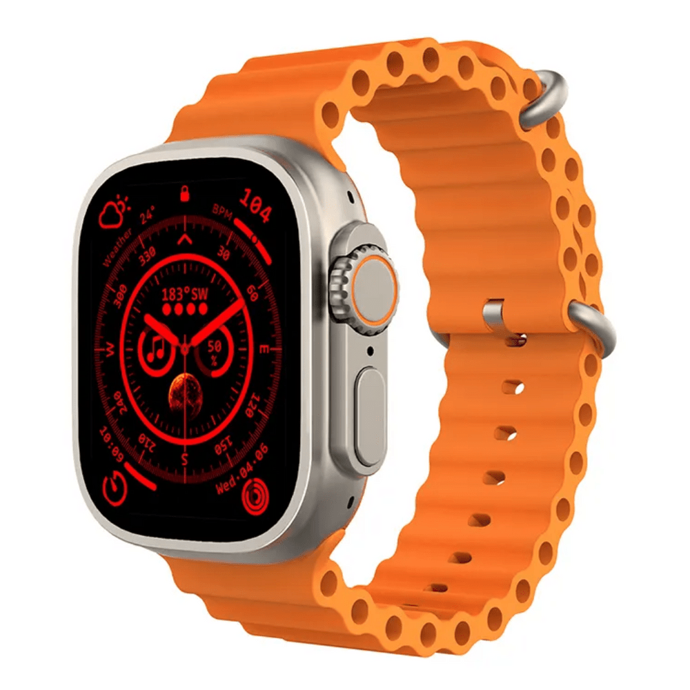 Smartwatch Z69 Ultra Serie 8 Versión 2023 con 2 Correas - Anaranjado