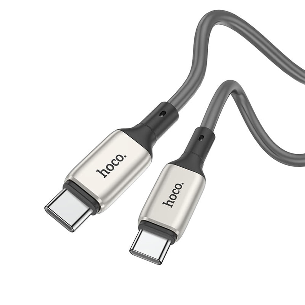 Cable De Datos 60W 1m Hoco X66 Negro De Alta Calidad y Durabilidad
