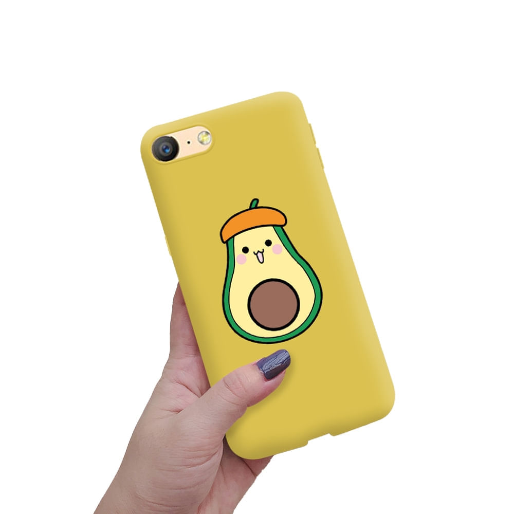 Funda Protector Case Goma OPPO A39 PALTA AMARILLO