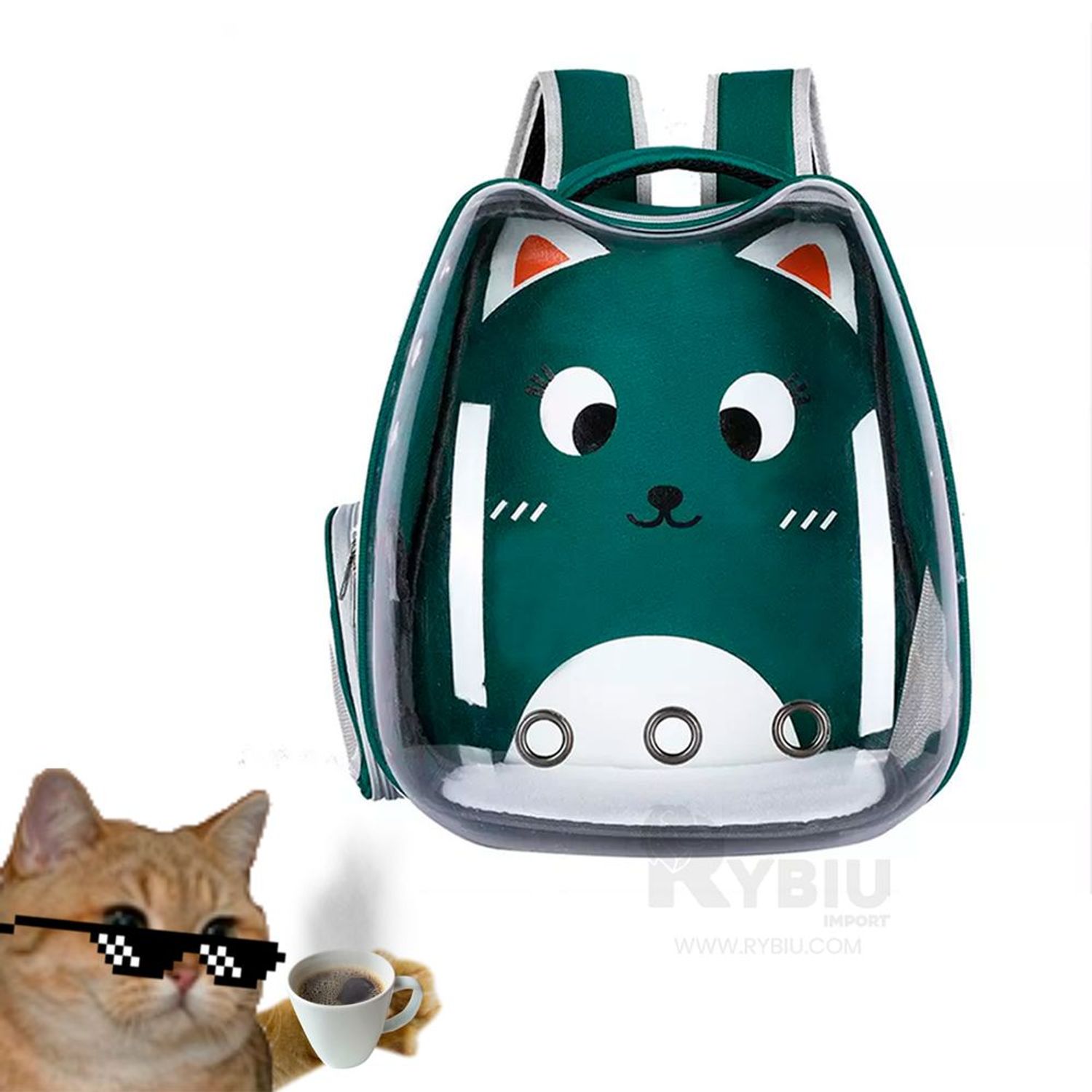 Mochila para best sale pasear gatos