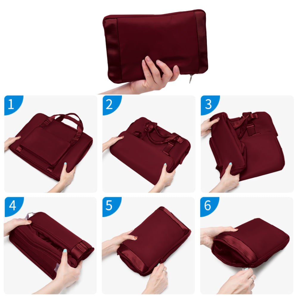 Pañalera Moderna para Bebé Bolso Impermeable Plegable Expandible CC2 Rosado  - Promart