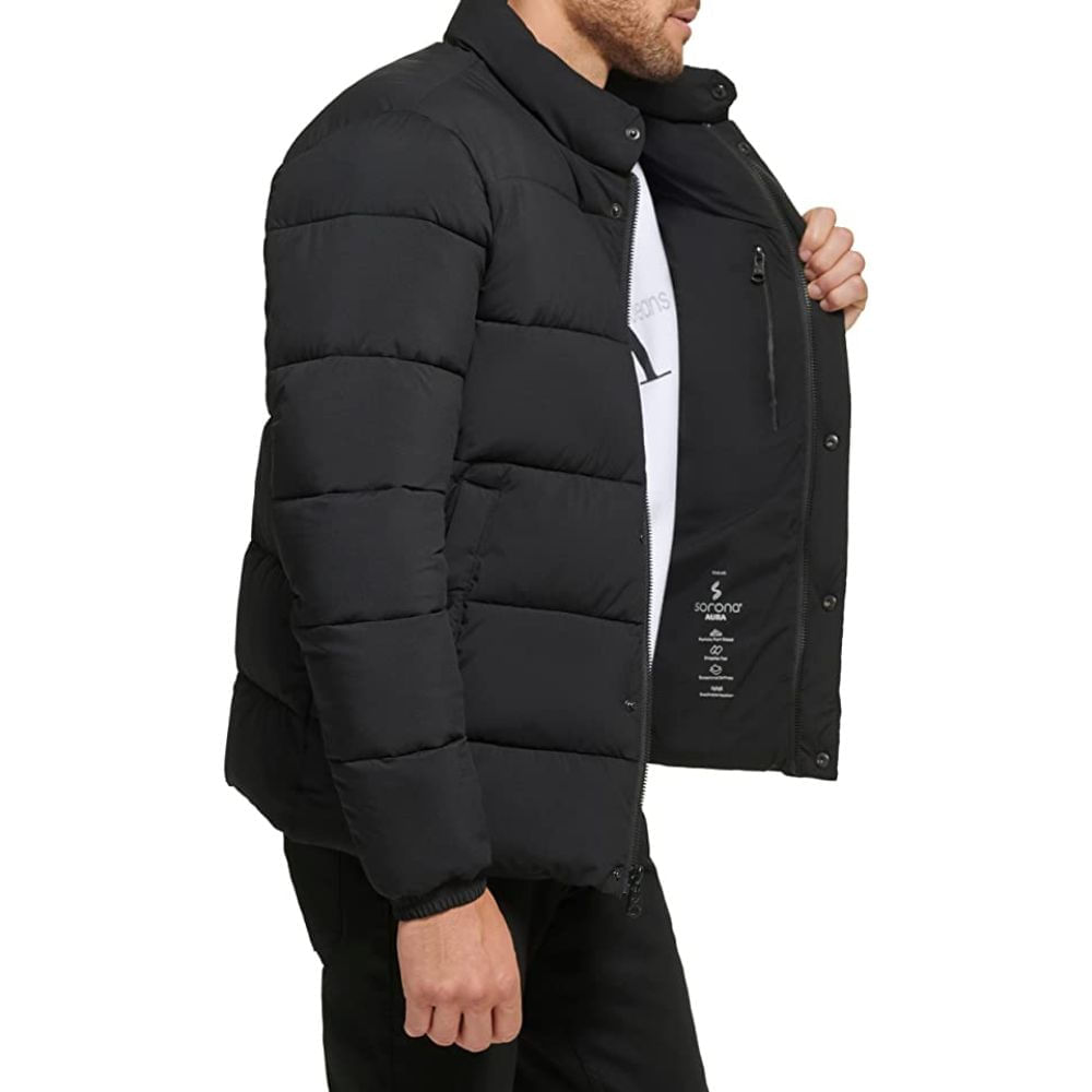 Casaca Calvin Klein Acolchada Resistant Negro I Oechsle Oechsle