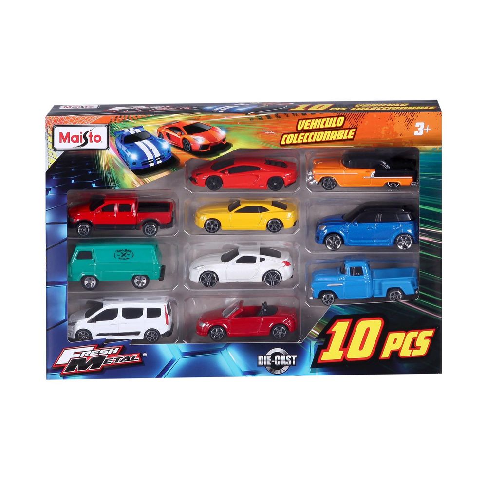Carros Maisto Fresh Metal Packx10 Oechsle1