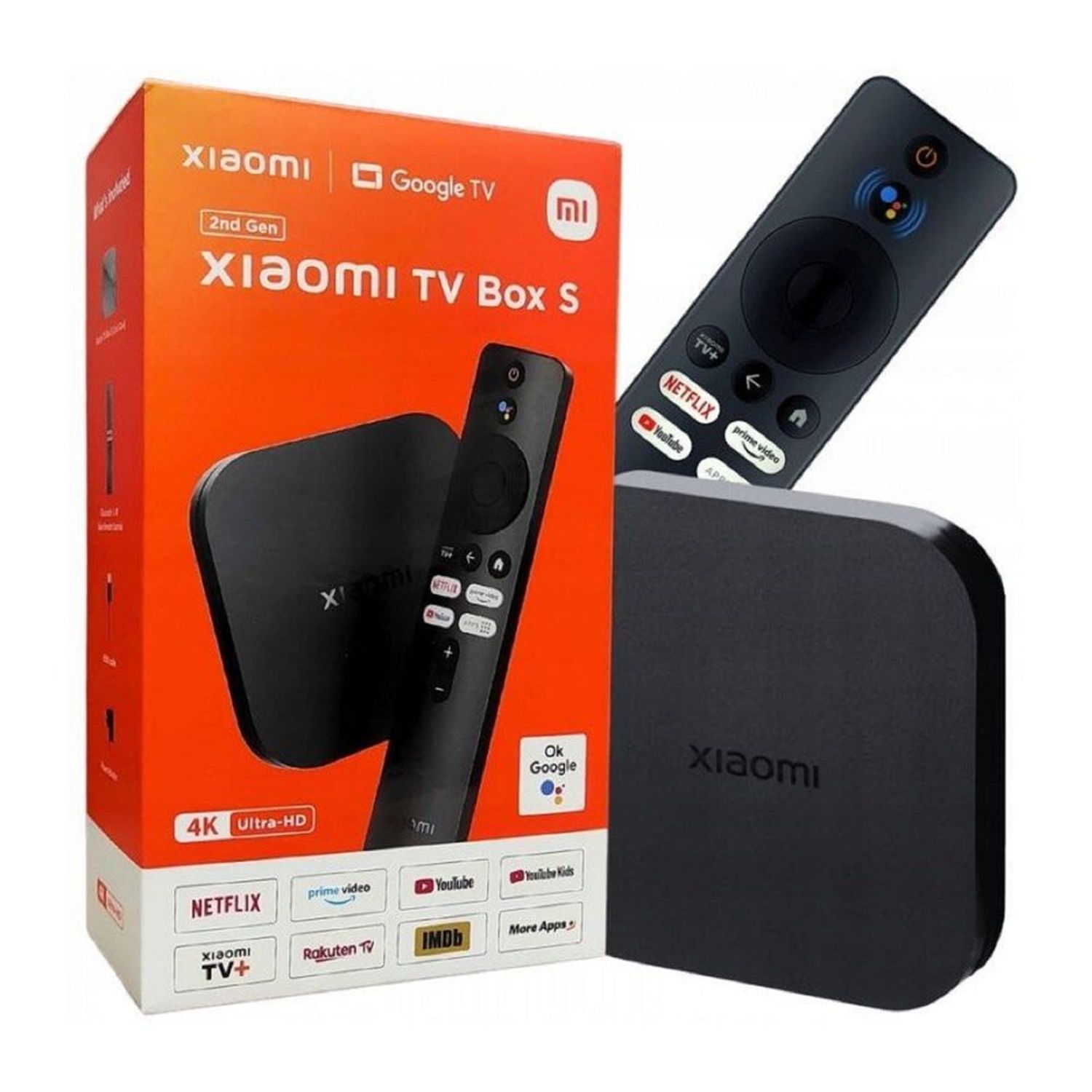 Xiaomi Mi Tv Box S 2nd Con Google Tv 4k Chromecast I Oechsle - Oechsle