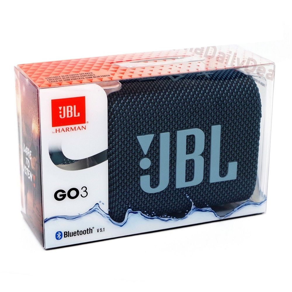 Parlante JBL Go3 Bluetooth IP67 Waterproof - Azul I Oechsle - Oechsle