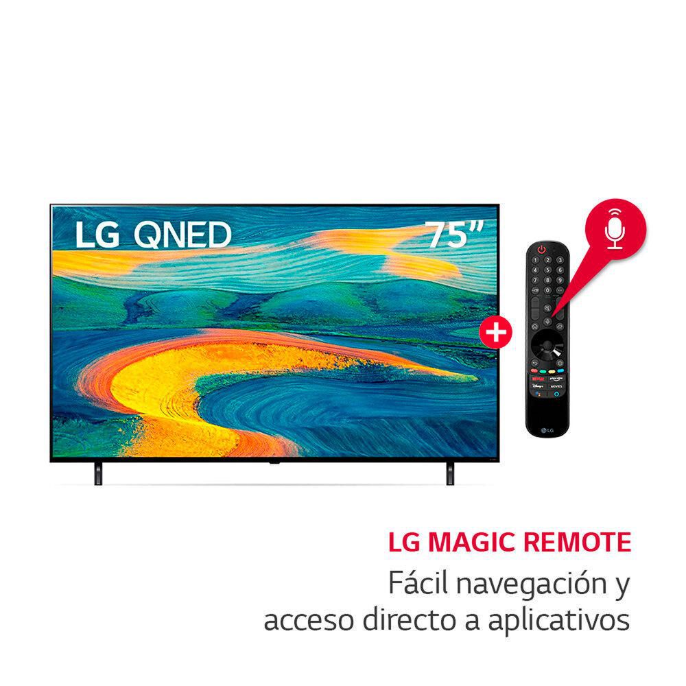 Smart TV LG 55 4K 55NANO75SQA / Negro, TELEVISORES, TELEVISORES, TV Y  VIDEO, TECNOLOGÍA, ELECTRONICA