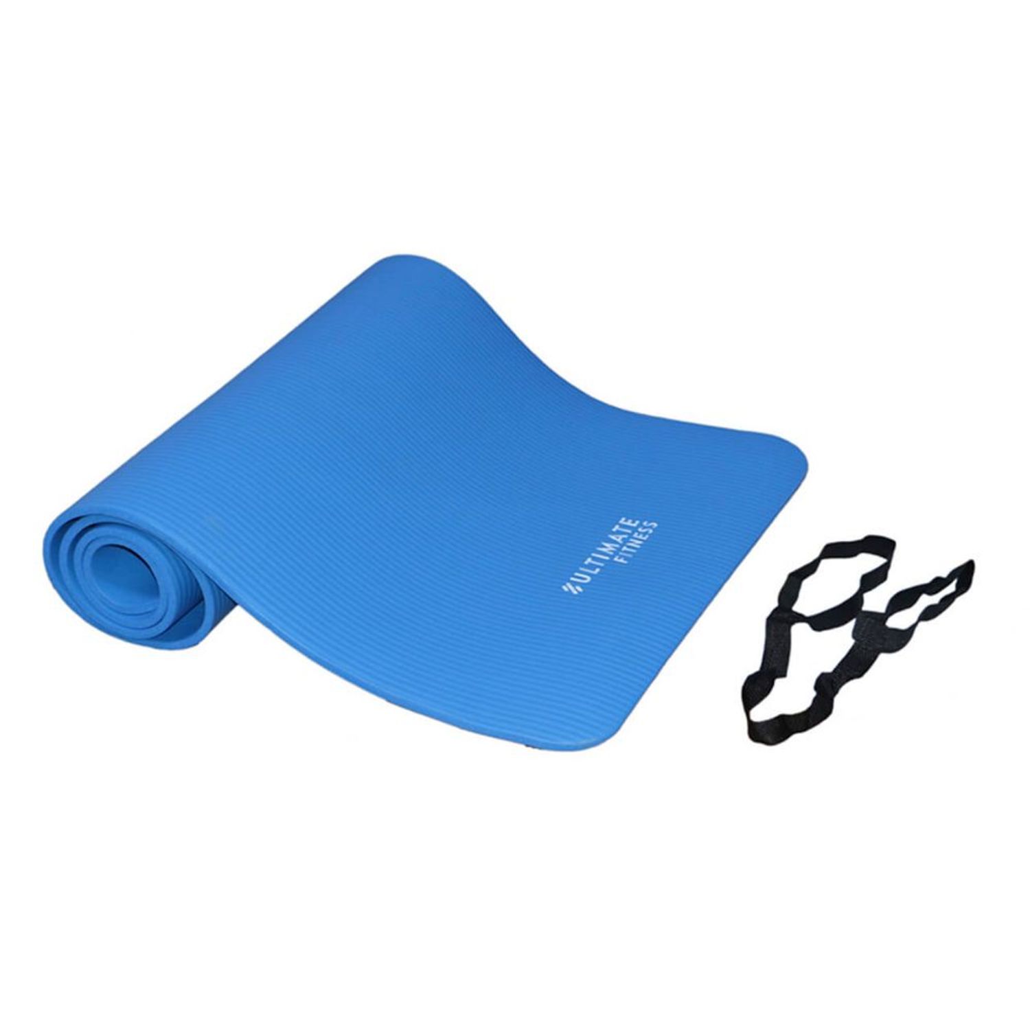 Colchoneta Yoga Mat Con Bolso De 5mm K6 Azul K6