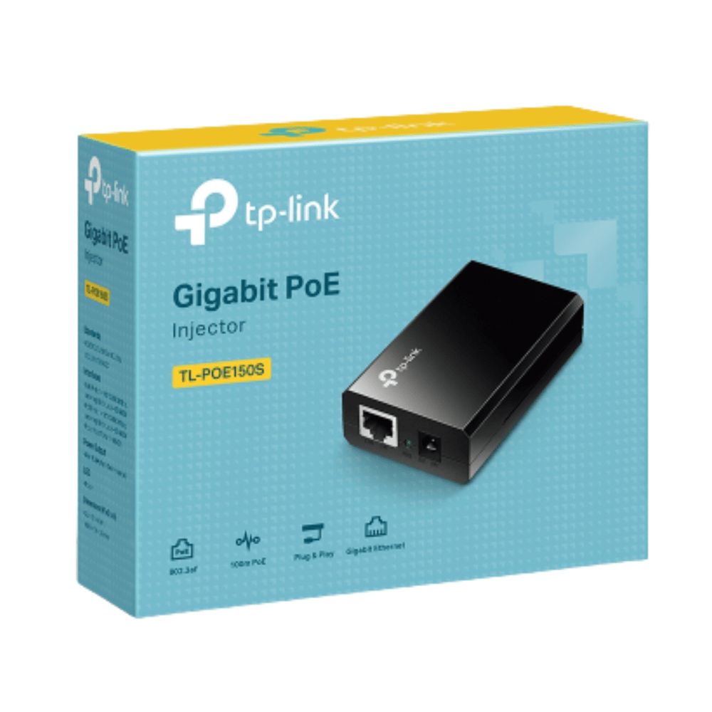Tp-Link Tl-Poe150s Adaptador Poe Injector Gigabit Ethernet