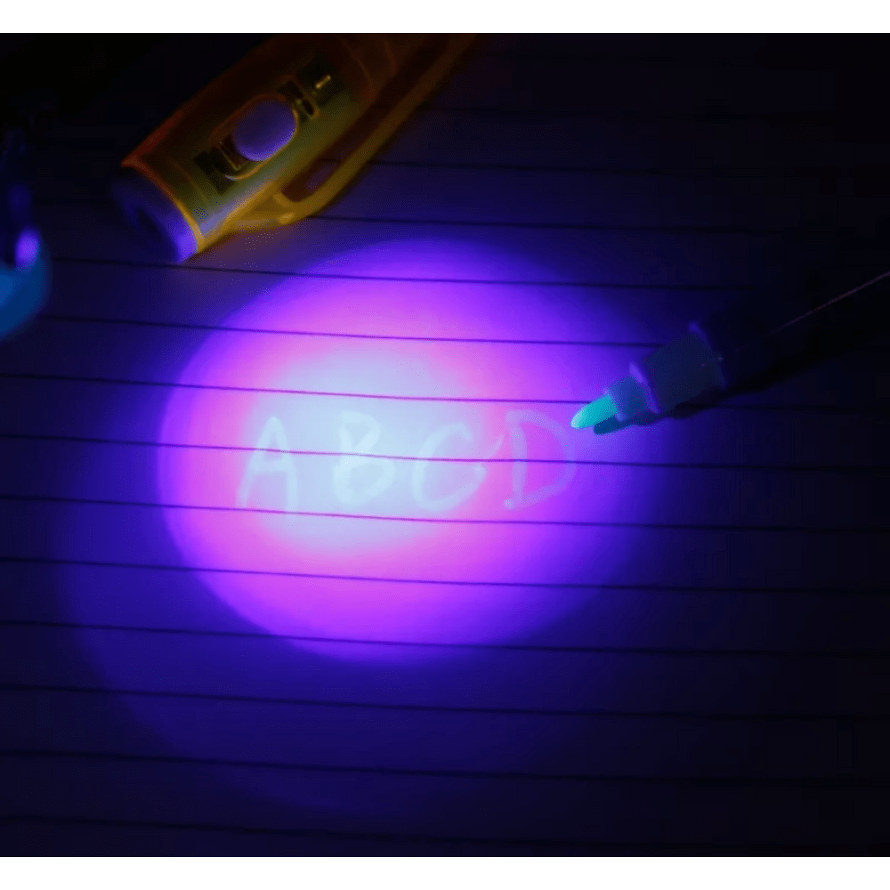 Bolígrafo Espia Tinta Invisible Con Luz Ultravioleta Ai12