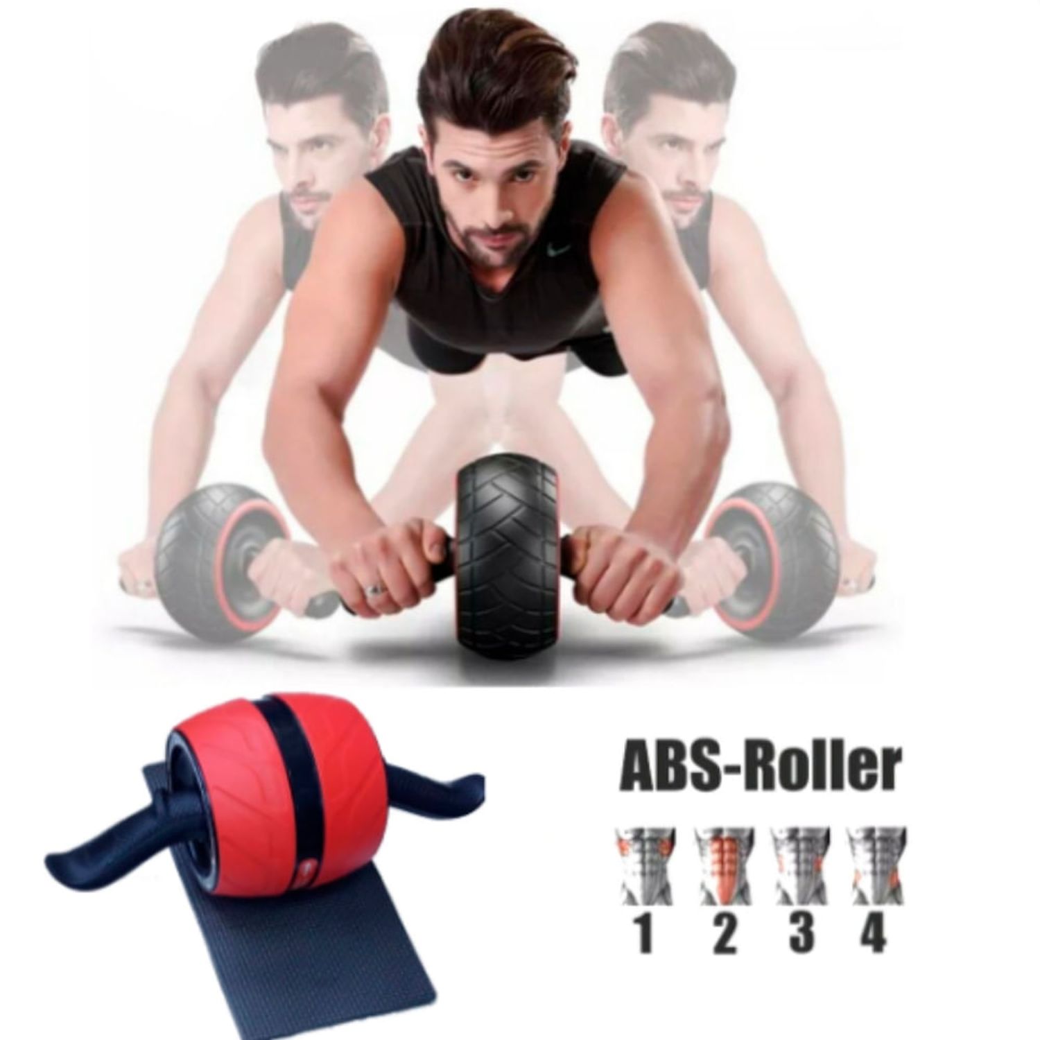 Rueda Ejercicios Abdominales - Rolo´s Home Gym – Venta de Artículos para  ejercicios y fitness