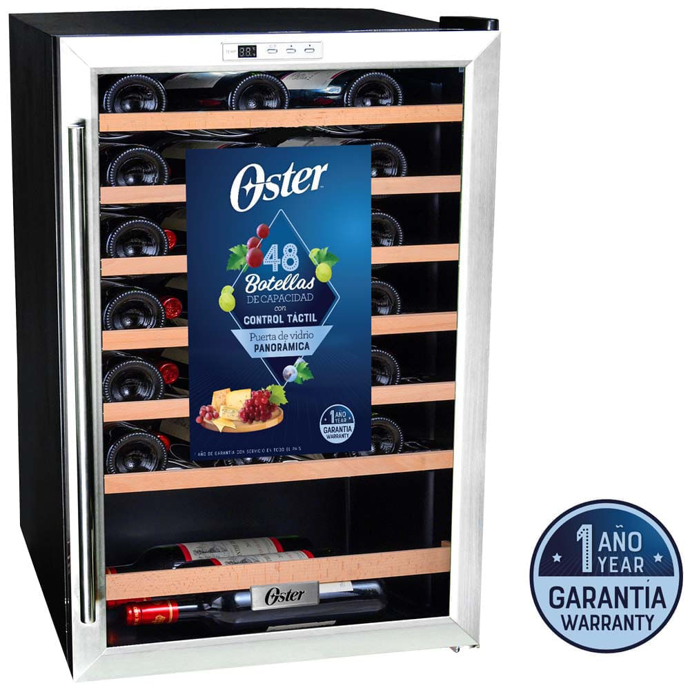 Vinera OSTER 48 Botellas OS-PWCC48DB Negro