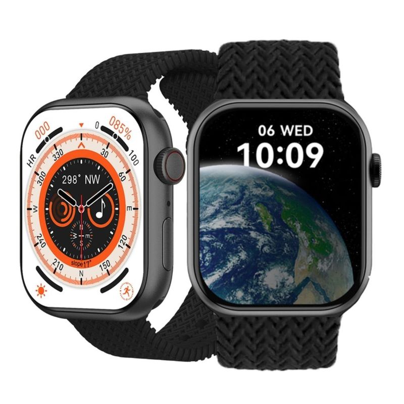 Smart Watch HK8 Pro Max Ultra Amoled Serie 8 Color Naranja I Oechsle -  Oechsle