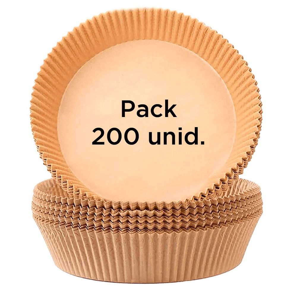 Pack Ahorro 2 Papel Freidora Frituras Hornear Desechable