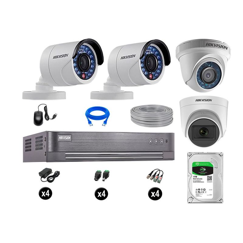 GENERICO Pack X2 Cámara Ip HD seguridad 360 interior vigilancia