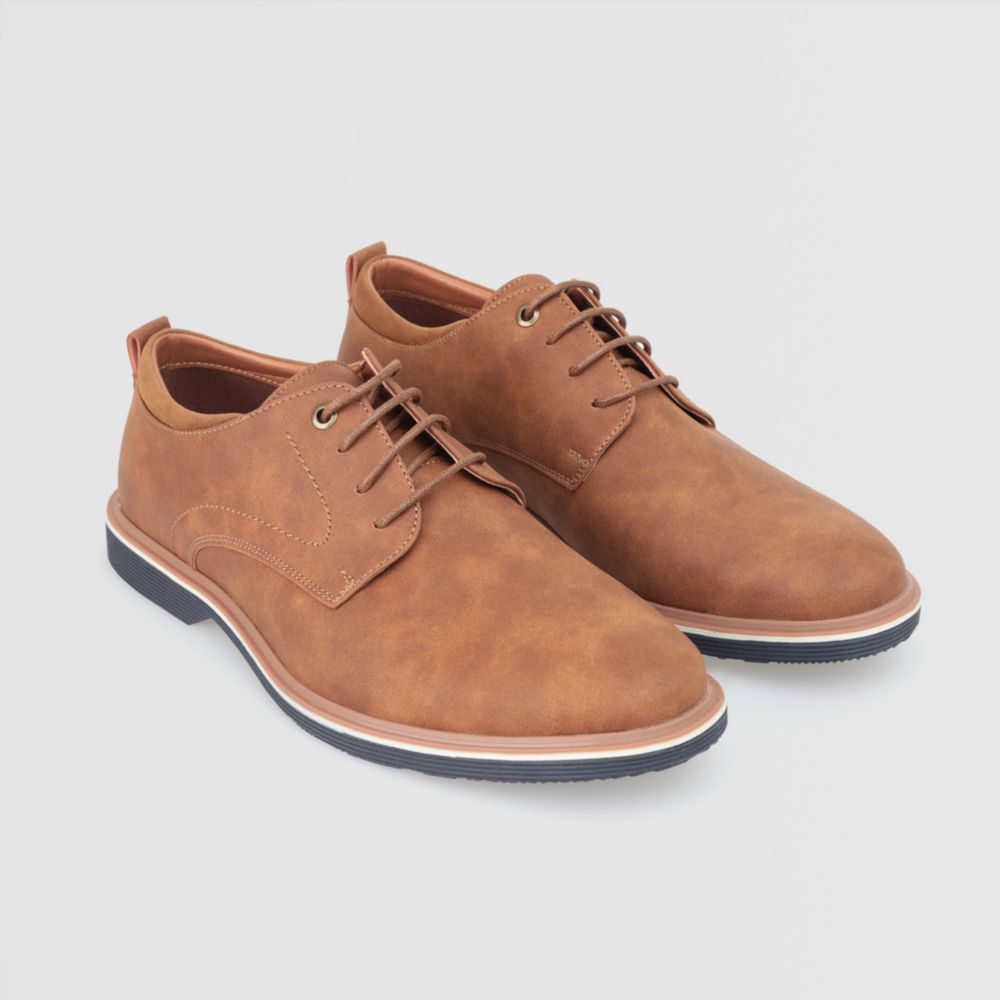 Zapatos Hombre, Derby Ante Camel