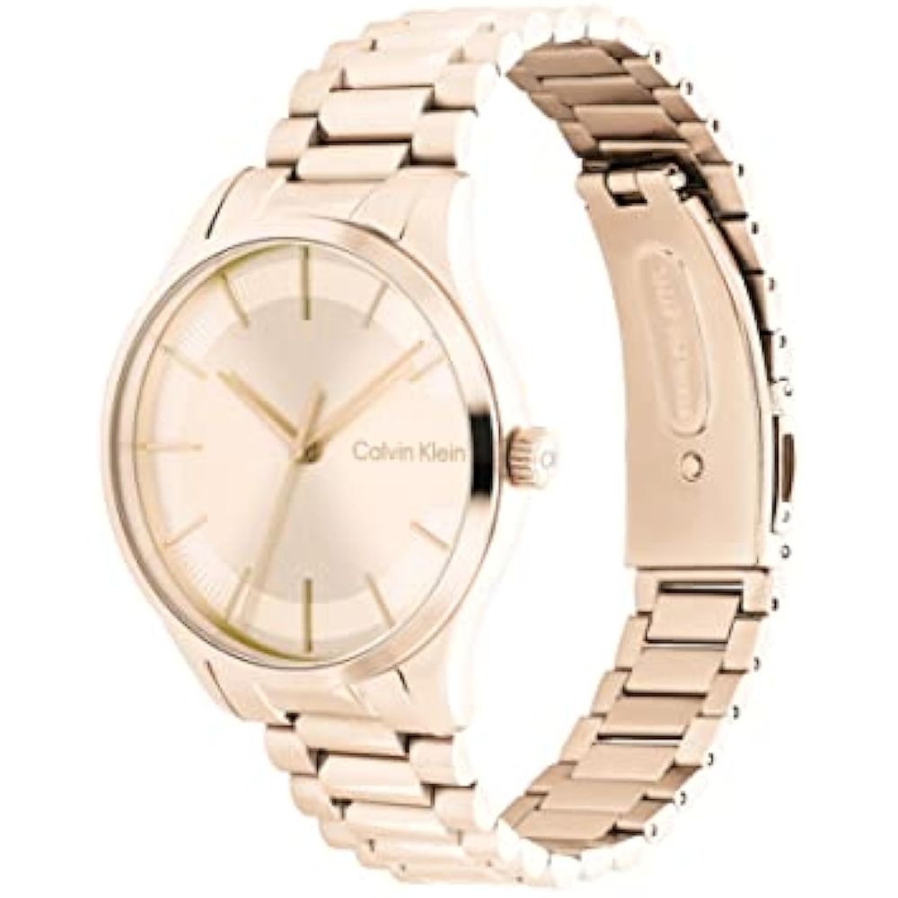 Reloj de Lujo Calvin Klein 25200042 para Mujer en Oro Rosa I