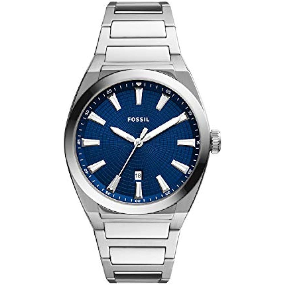 Reloj de Lujo Fossil Fs5822 para Hombre en Plateado