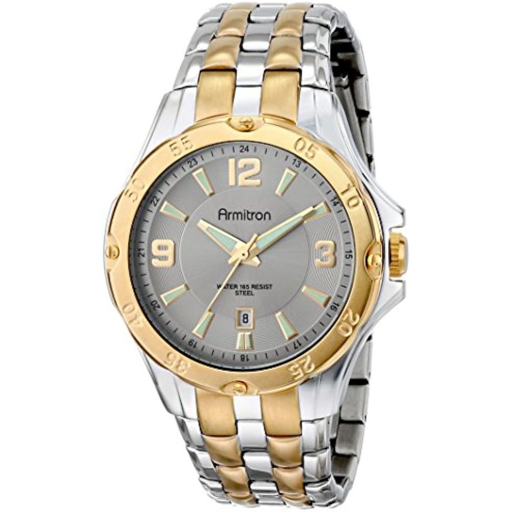 Reloj de Lujo Armitron 20/4963Svtt para Hombre en Plateado