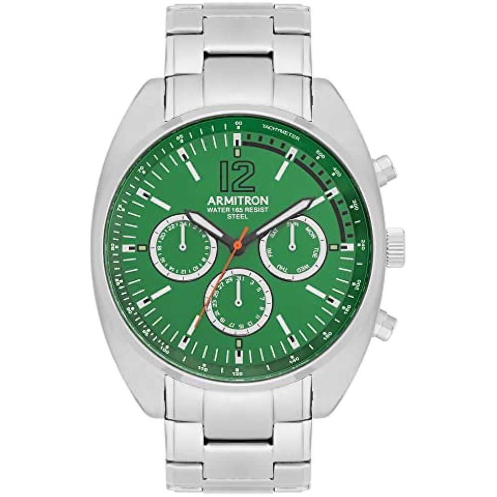 Reloj de Lujo Armitron 20/5558Gnsv para Hombre en Plateado