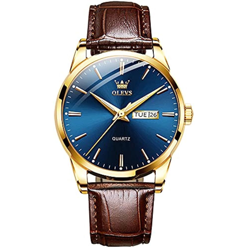 Reloj de Lujo Olevs 689805 para Hombre en Marrón
