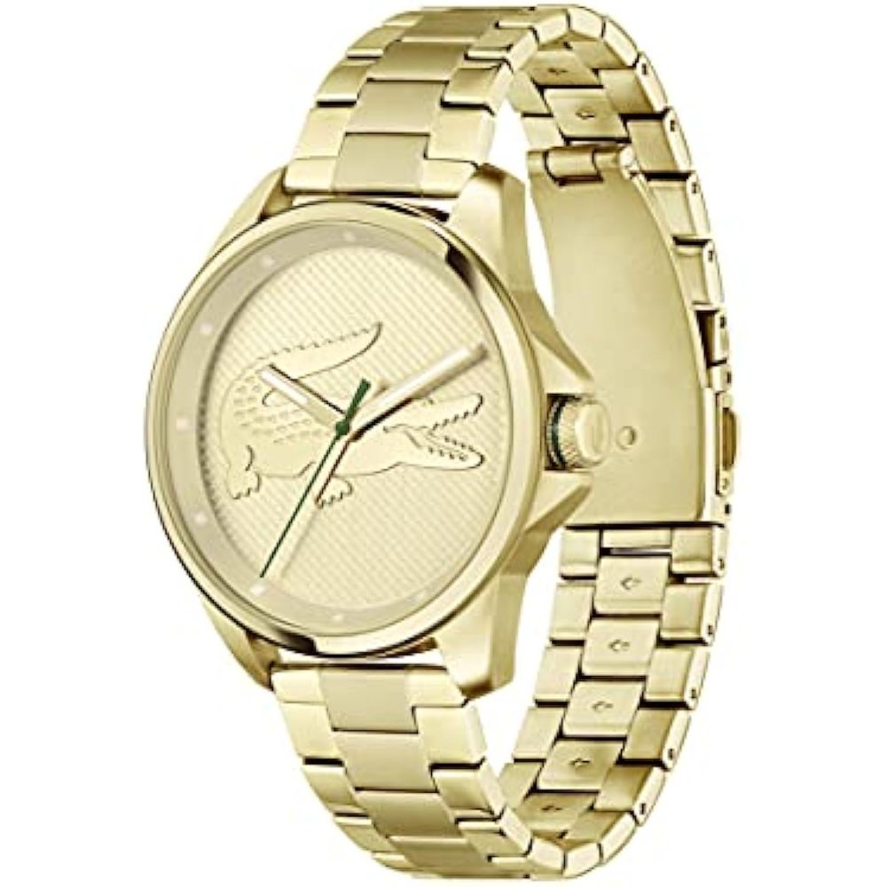 Reloj lacoste negro online con dorado