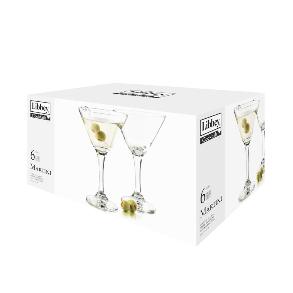 Copa Libbey Martini Cocktails 6 Piezas 274 ml