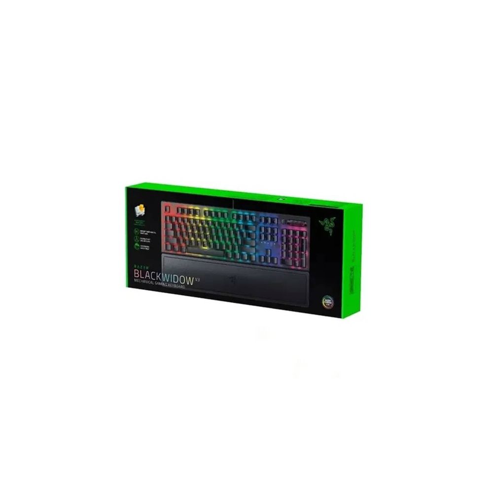 Teclado Gamer Razer Blackwidow V3 Mechanical Yellow Switch Us Chroma Negro  I Oechsle - Oechsle