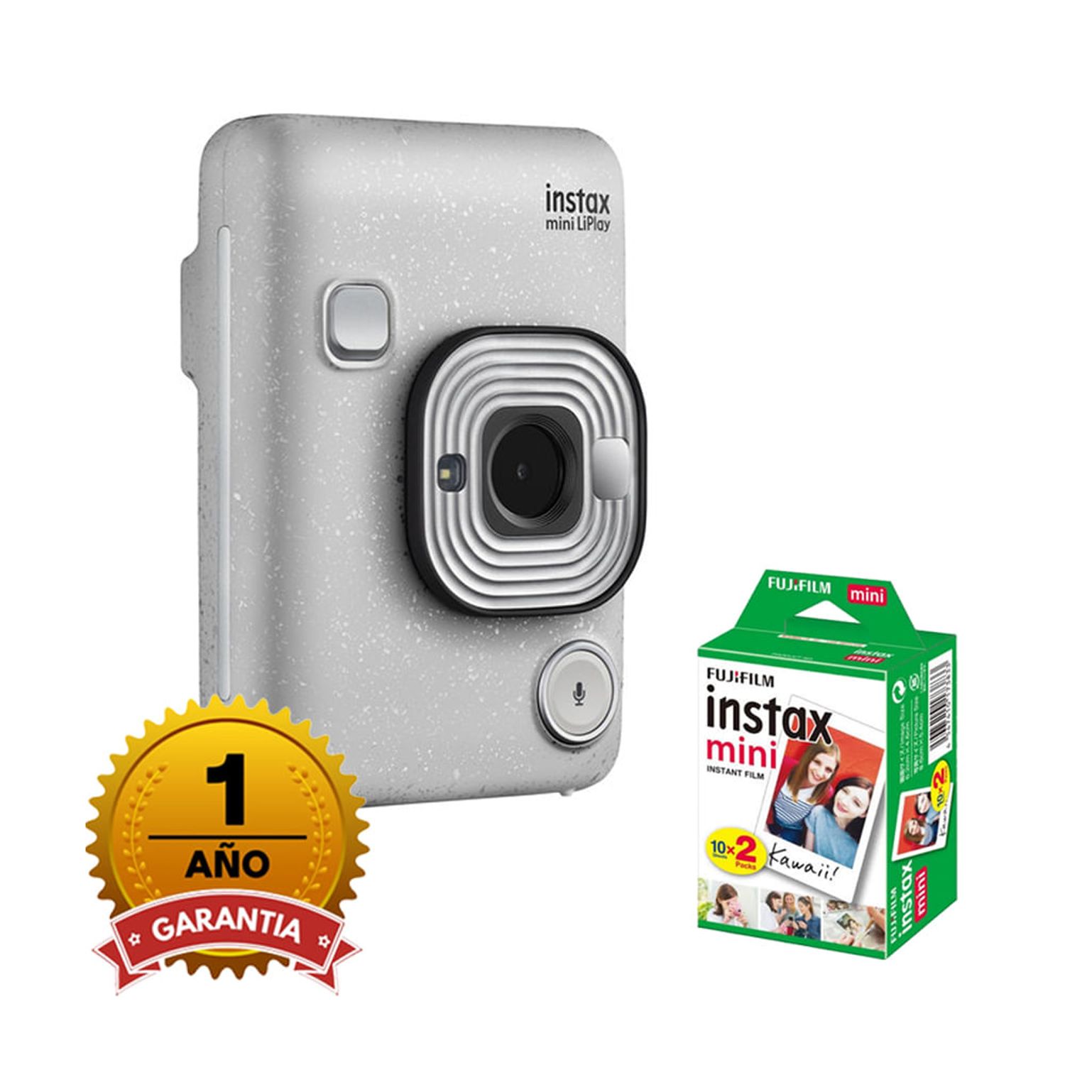 Fujifilm INSTAX Mini Instant - Película para todas las Mini cámaras Instax,  Blanco : FUJIFILM: : Electrónicos