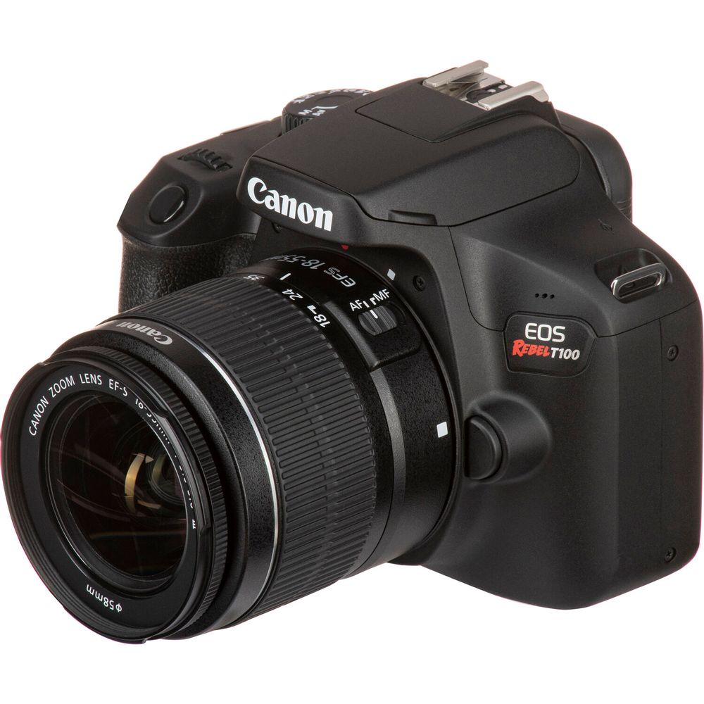 Navitech - Funda telescópica para cámara réflex digital réflex digital  compatible con cámara réflex digital Canon EOS Rebel T100