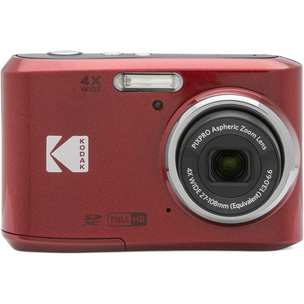 Cámara Digital Kodak Pixpro Fz45 Roja I Oechsle - Oechsle