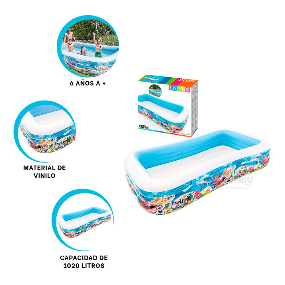 Piscina Inflable Tropical