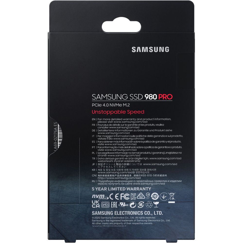 Disco SSD Samsung 970 EVO Plus Series 2TB M.2 PCIe 3 x4 NVMe - Promart