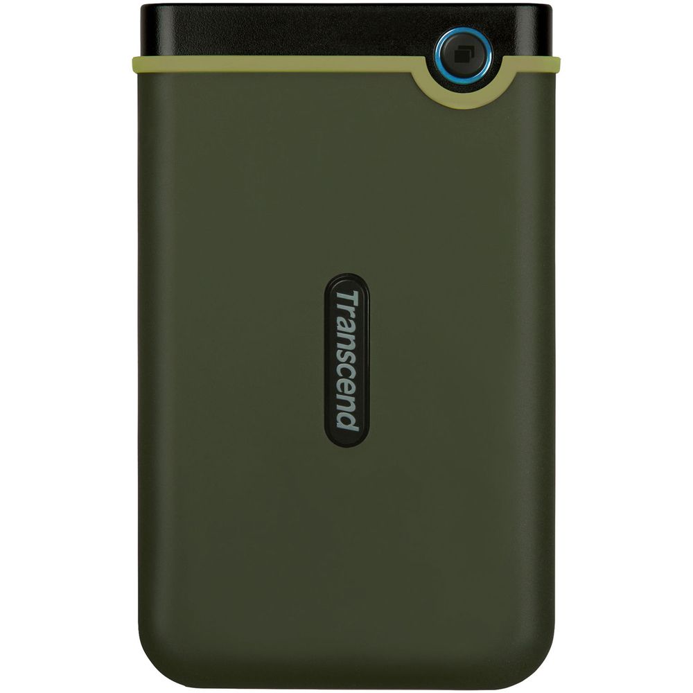 Disco Duro Portátil Transcend Storejet 25M3 de 2Tb Usb 3.1 Verde Militar