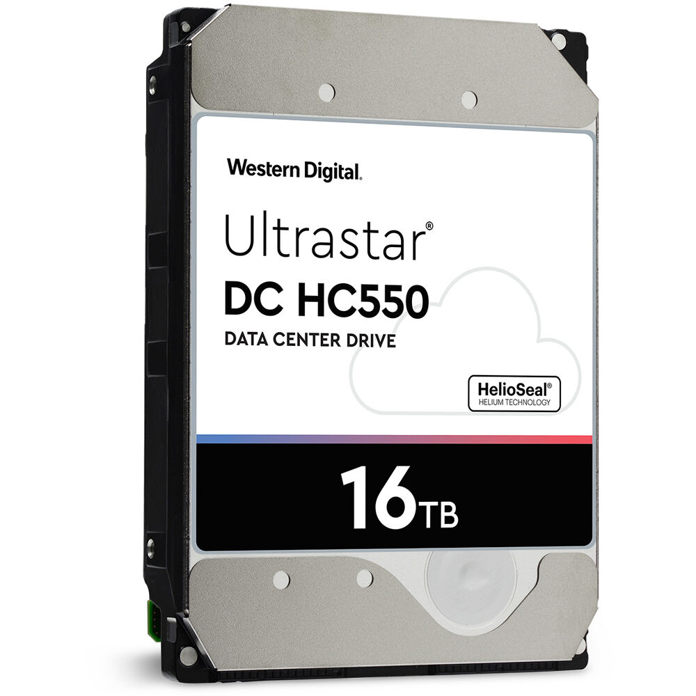 Disco Duro Interno Wd Ultrastar Dc Hc550 de 16Tb Sas 3 7200 Rpm 3.5