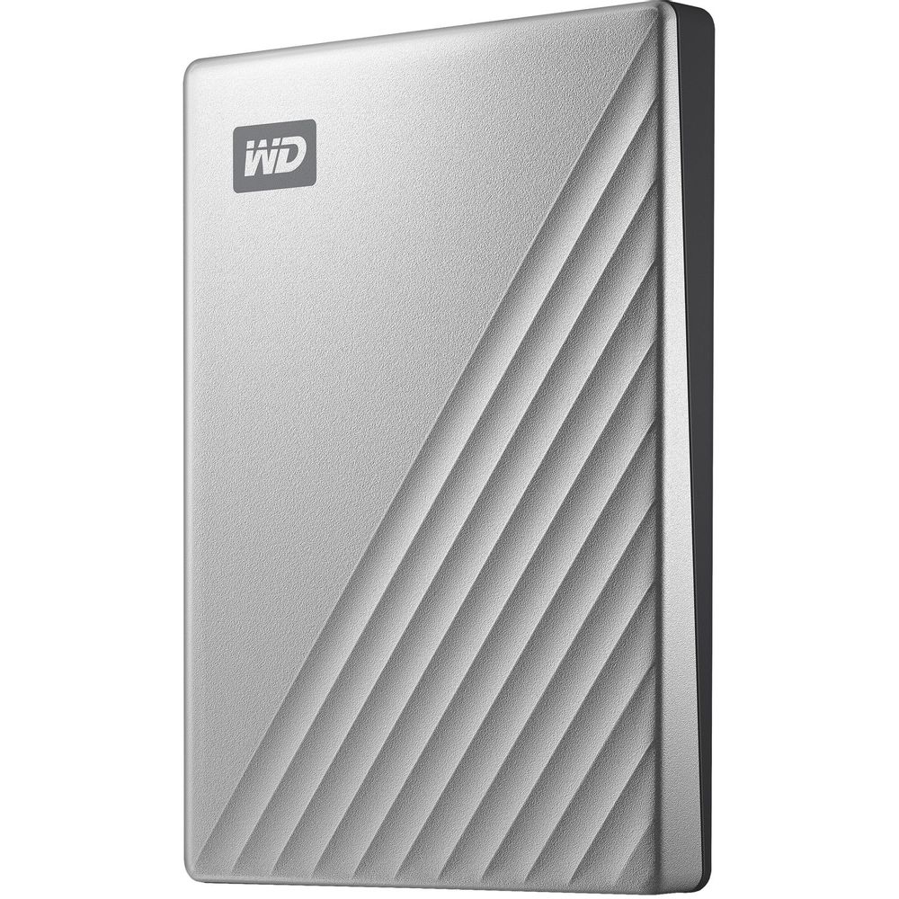 Disco Duro Externo Wd My Passport Ultra Usb 3.0 Type C de 1Tb Plata