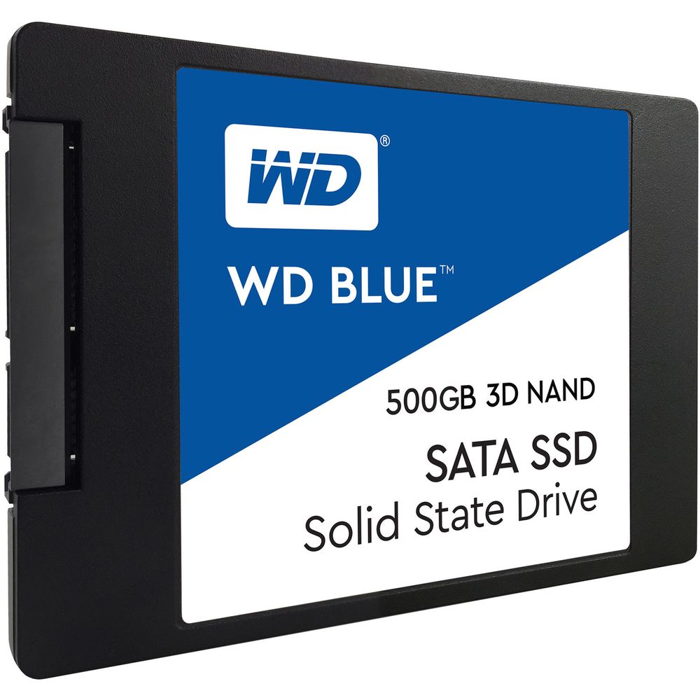 Ssd Interno Wd Blue 3D Nand Sata Iii de 500Gb Retail 2.5