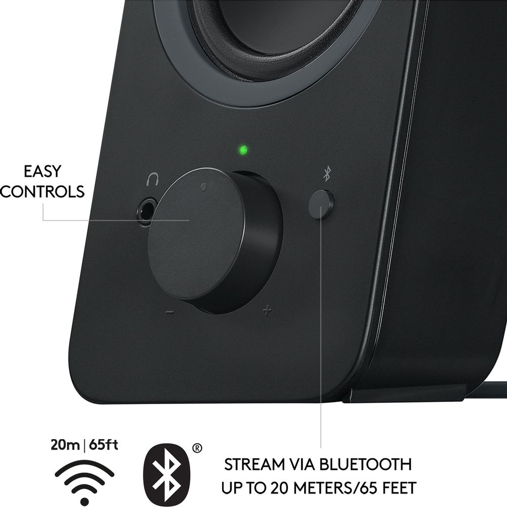 Altavoces Bluetooth para Computadora Logitech Z207 Negro I Oechsle