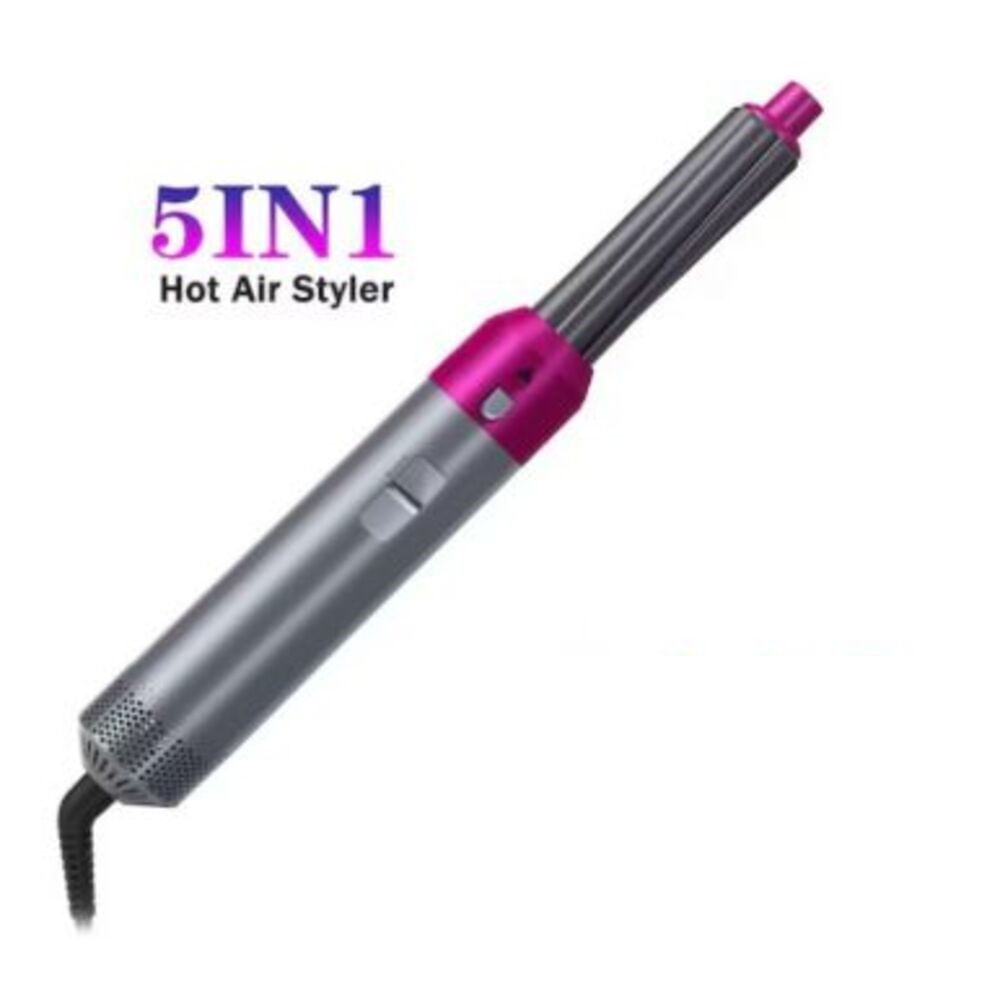 Peine Cepillo Secadora Rizadora de Cabello 5 en 1