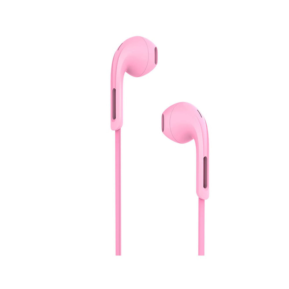 Audífonos con cable 1,2m y Micrófono Hoco M39 Rosado De Alta Calidad y Durabilidad