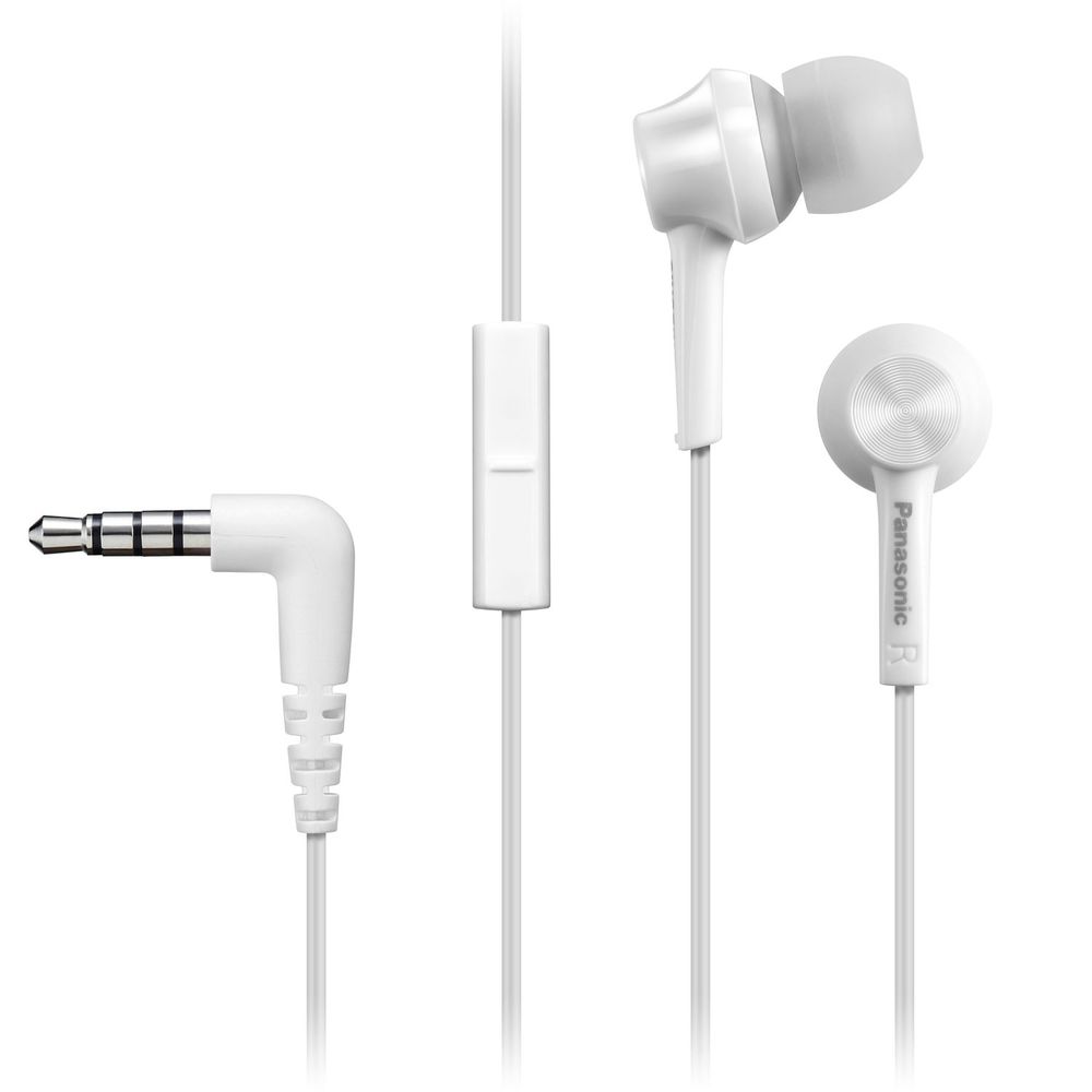 Auriculares In Ear Panasonic Rp Tcm115 W Blanco