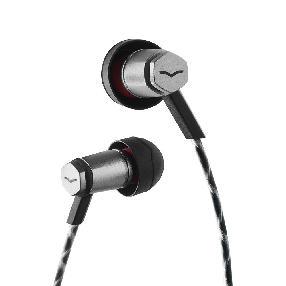 Auriculares In Ear V Moda Forza Metallo con Micrófono y Control Remoto Integrados Negro Generico