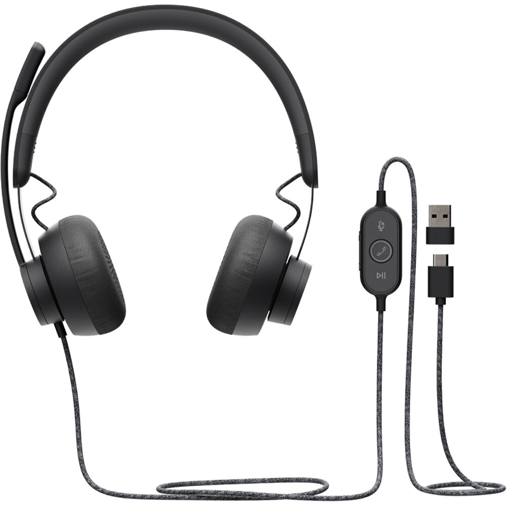 Auriculares On Ear Logitech Zone Wired Microsoft Teams Empaque Oem