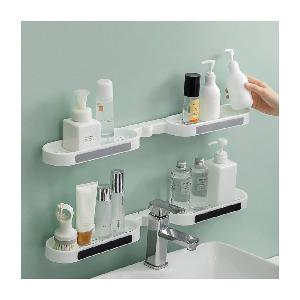 Organizador Estante Plegable Para Baño Ducha Jabonera Shampoo Cepillo Multiuso