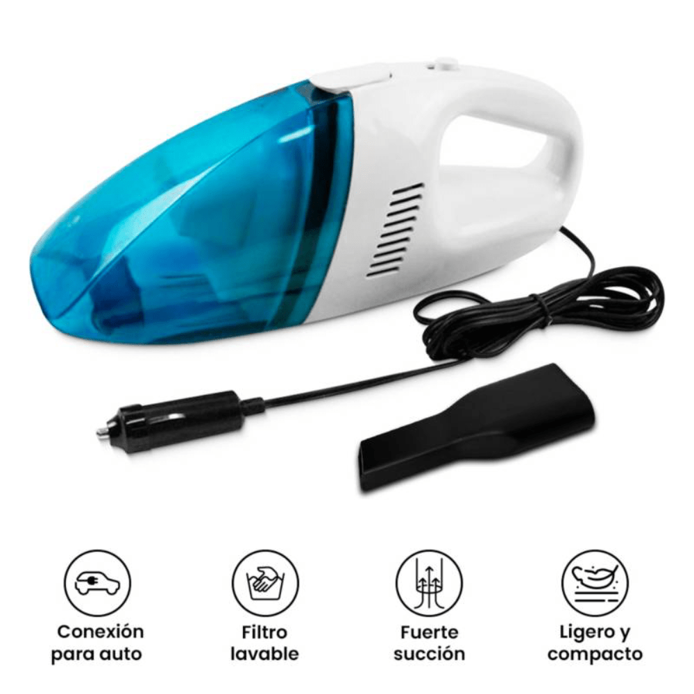 Mini Aspiradora de Mano Portatil Recargable 2 en 1 120W USB Casa Carro -  Promart