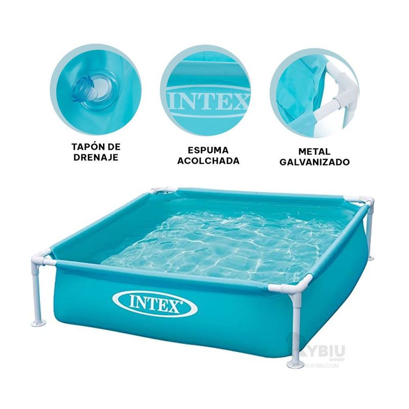 Gran Piscina Intex de Espuma Acolchada GENERICO