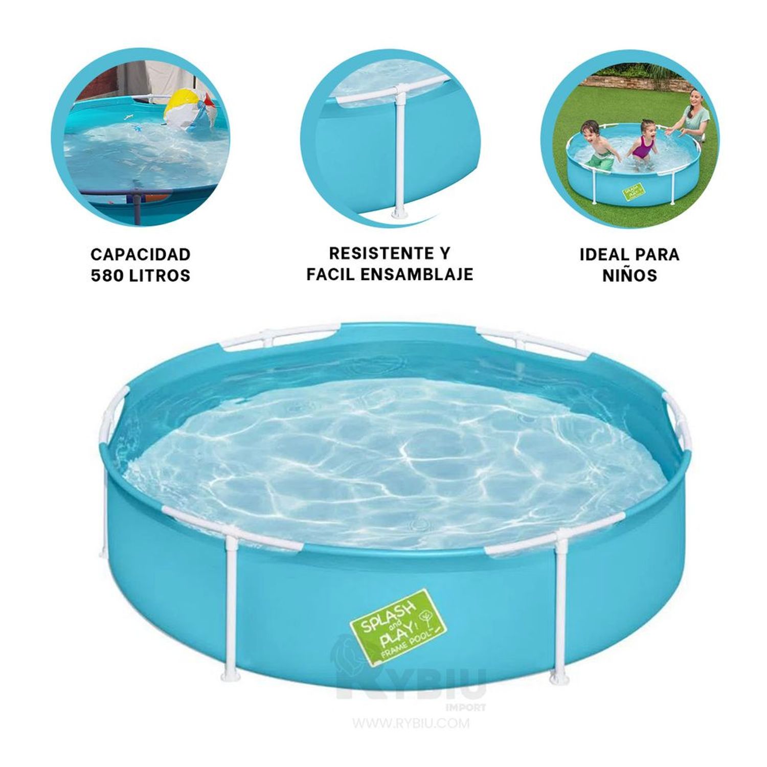 Piscina redonda niños-Piscina infantil