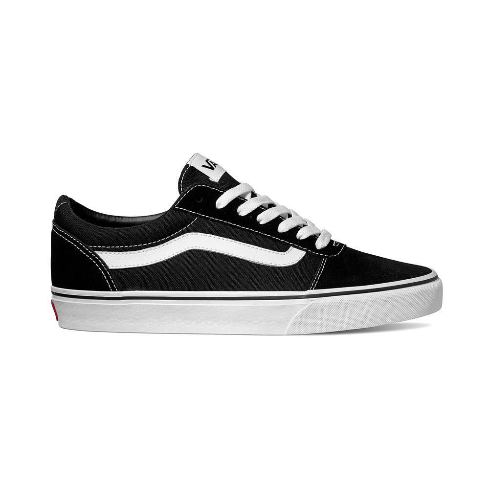 zapatillas vans hombre negro