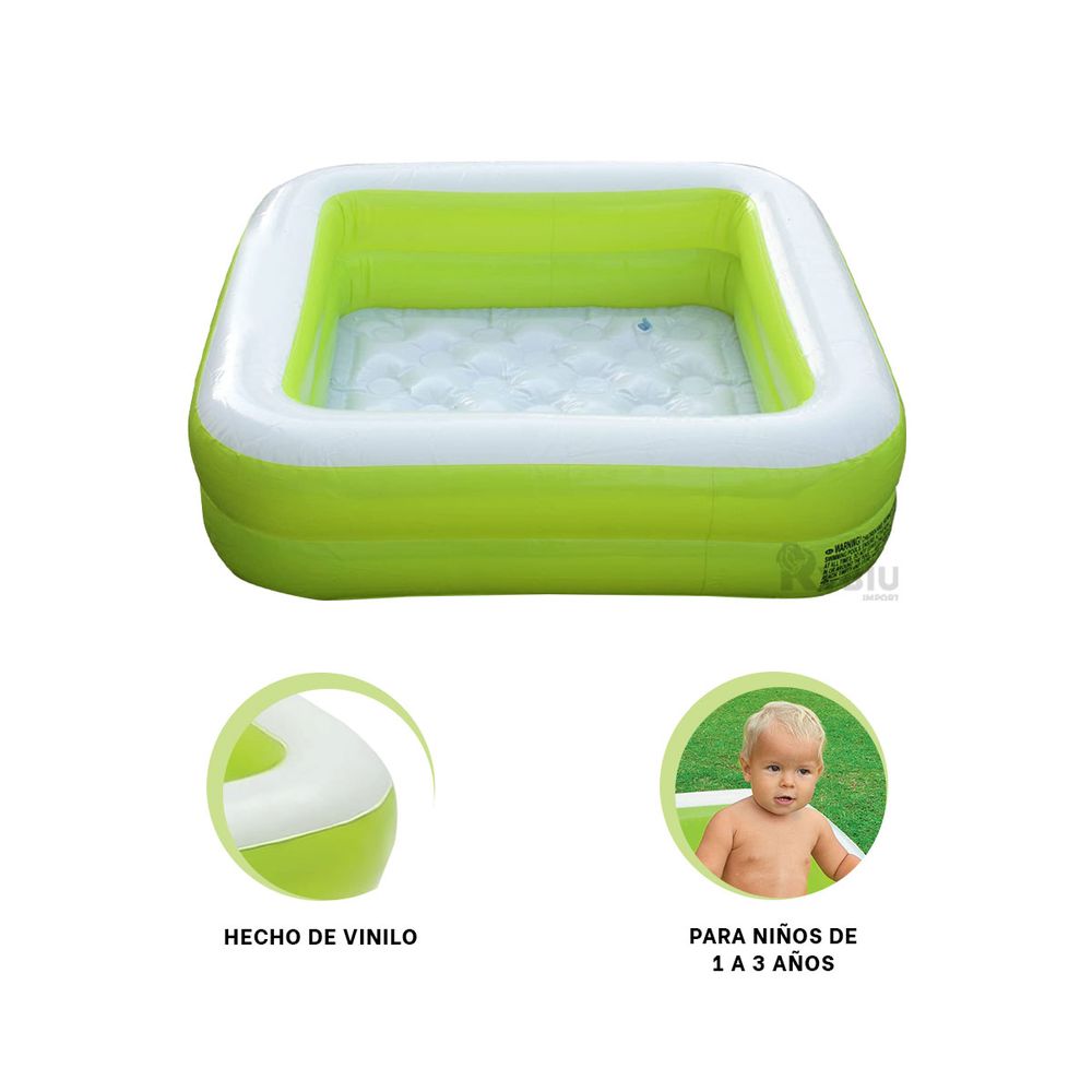 Intex Estanque con Suelo Acolchado Verde I Oechsle - Oechsle