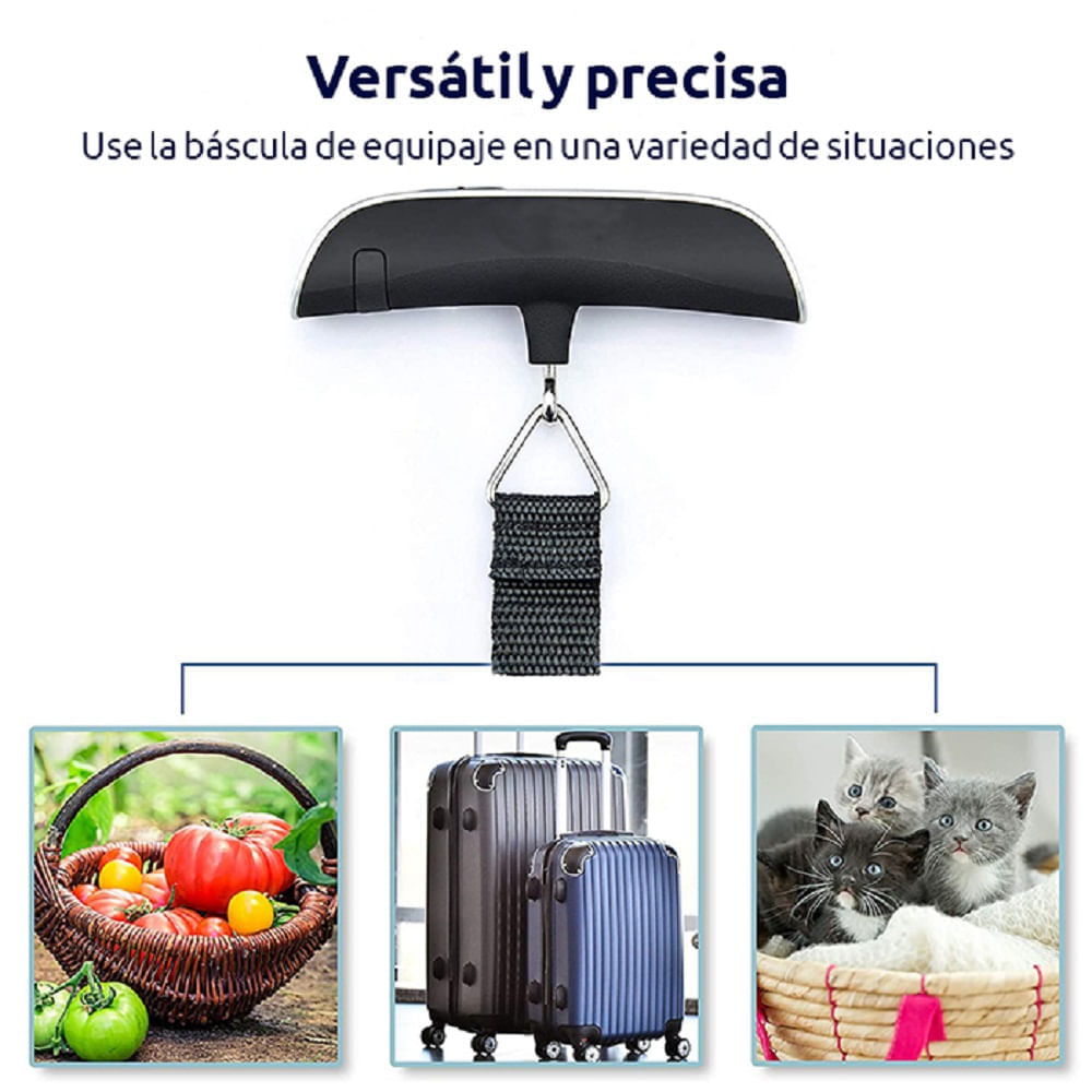 Básculas para equipaje variedad bascula maletas pesa de viaje - El