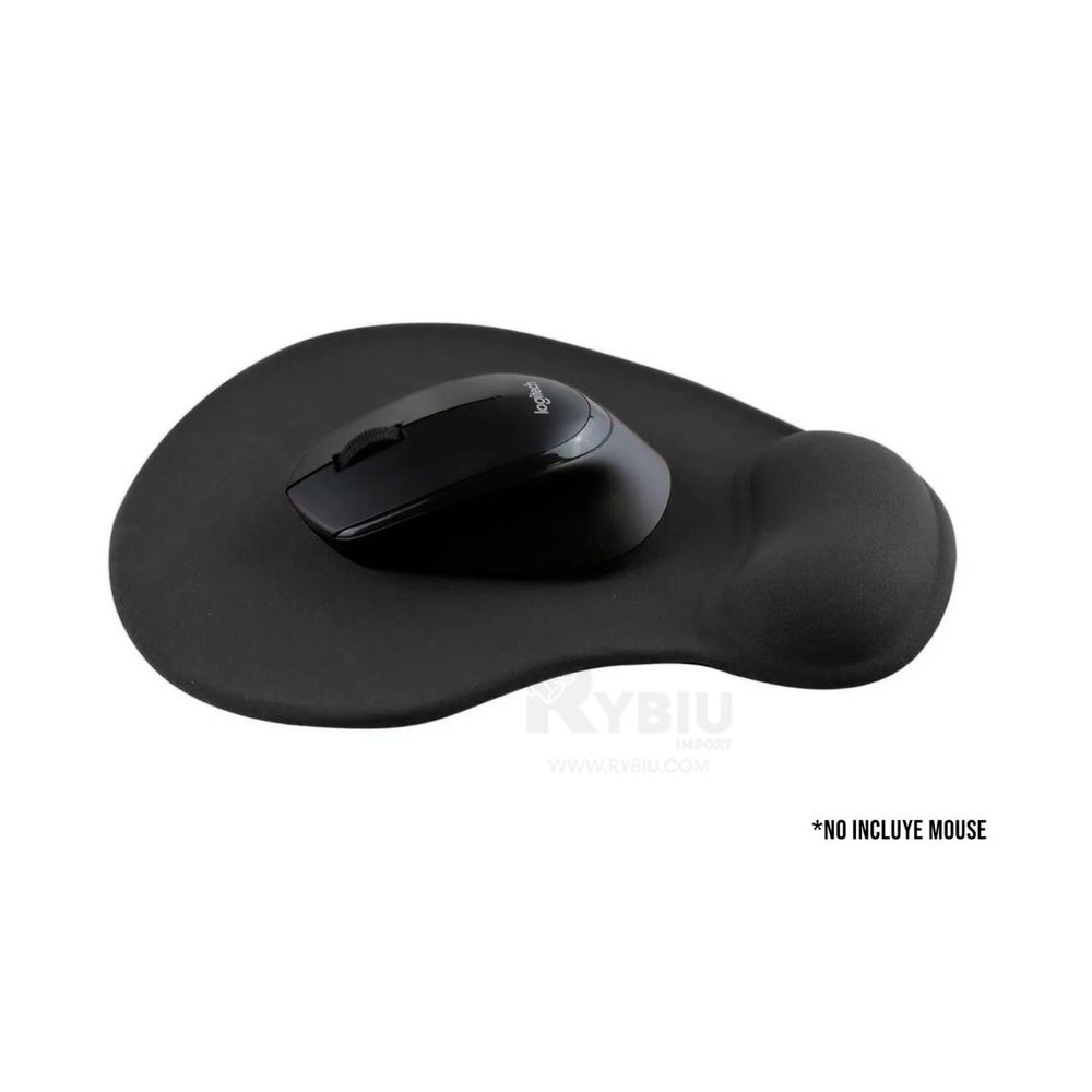 Mouse Pad Ergonomico Color Negro para Escritorio I Oechsle - Oechsle